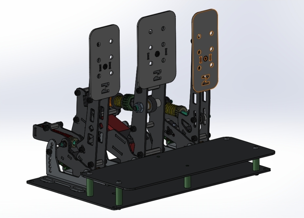 Pedal assembly time attack racecar project image