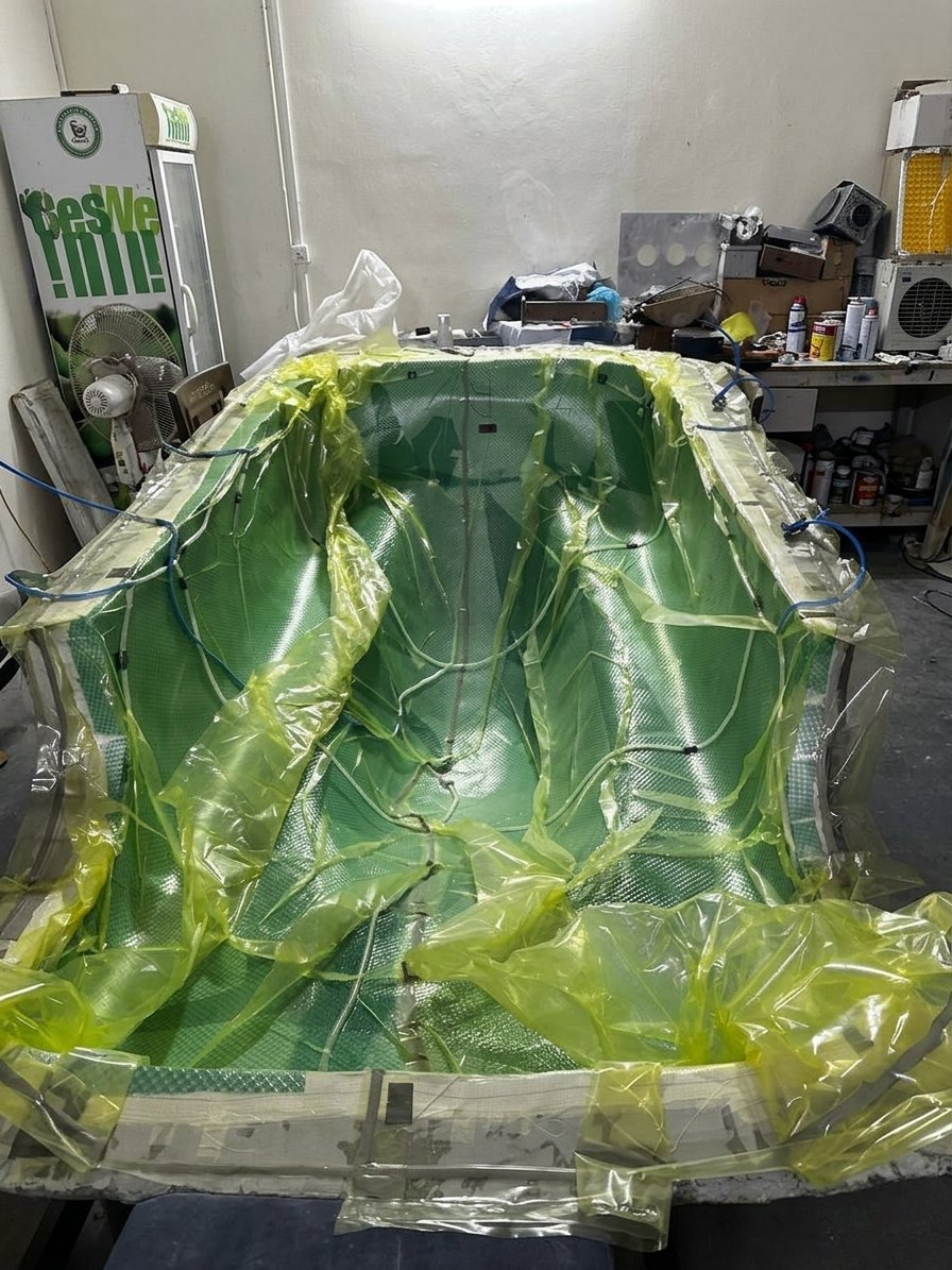 Precision lightweight fiberglass shell project image